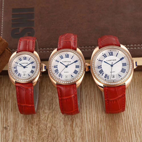 カルティエ時計正面デザイン